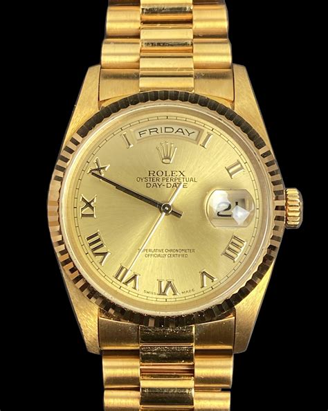 prezzo rolex oyster perpetual day date|rolex gold day date 36mm.